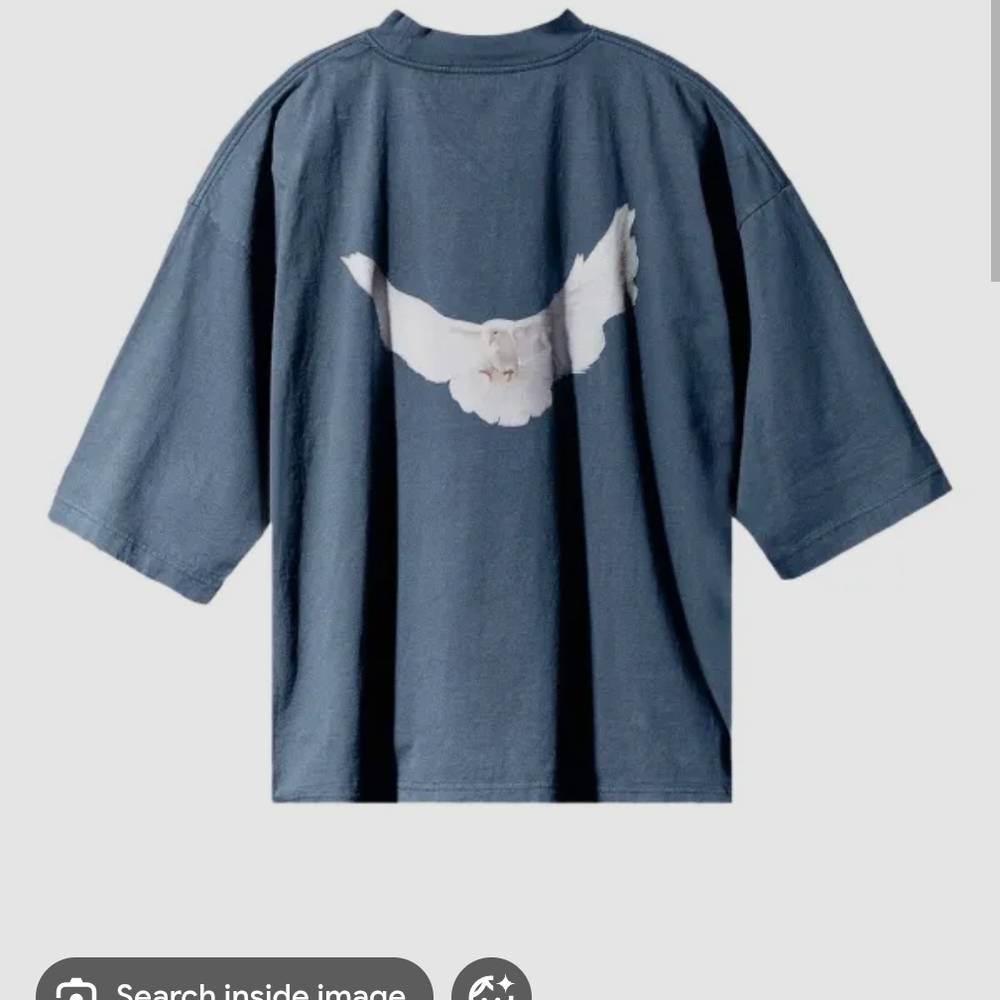Yeezy Men's Dove Short Sleeve Tee - Picture 2 of 2